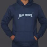 Classic Navy Blue Premium Unisex Hoodie – 300 GSM Cotton | DTF Printed | Ultra-Soft & Stylish Comfort Wear