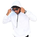 Natural White Premium Cotton Hoodie – 300 GSM | Unisex | Luxurious Comfort & Style