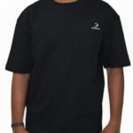 Oversized Black Unisex T-Shirt – 100% Cotton | DTF Printed | Premium Quality & Breathable Wear